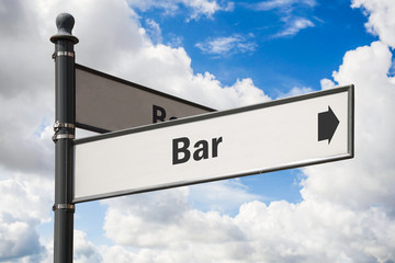 Schild 197 - Bar