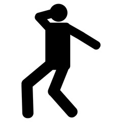 Person dancing icon