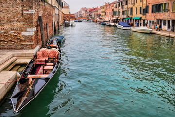 Fototapeta na wymiar Venedig, Rio di San Girolamo