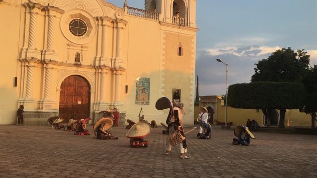 Tecuanes Bailando en Acatl&aacute;n de Osorio