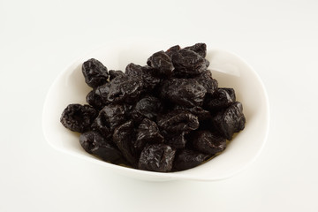 hill of prune in a plate
