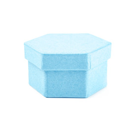 Paper gift box isolated