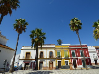 Fototapeta premium Trebujena, pueblo de la provincia de Cádiz, Andalucía (España)