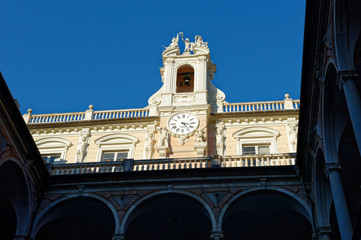 Genova, Liguria, Italia,  cattedrale e palazzi storici