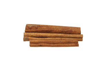 heap of  cinnamon sticks