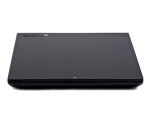 Black ultra thin smart powered portable, external cd, dvd reader writer