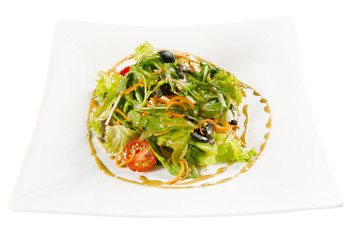 lettuce on a plate