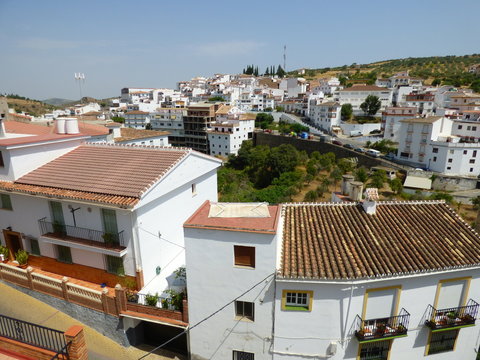 Tolox, pueblo de Málaga, Andalucía (España)