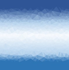 Geometric Abstract Blue White Background