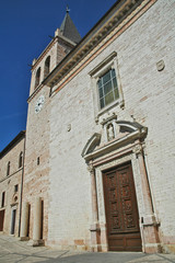 Fototapeta premium Spello, Umbria - la chiesa di Santa Maria Maggiore