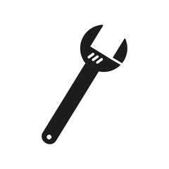 Wrench black icon