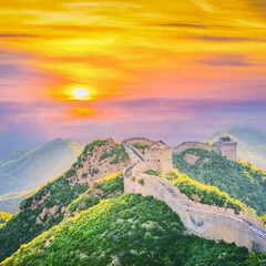 Foto op Aluminium The Great Wall of China © aphotostory