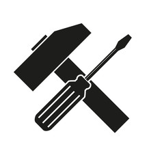 Hummer with screwdriver icon