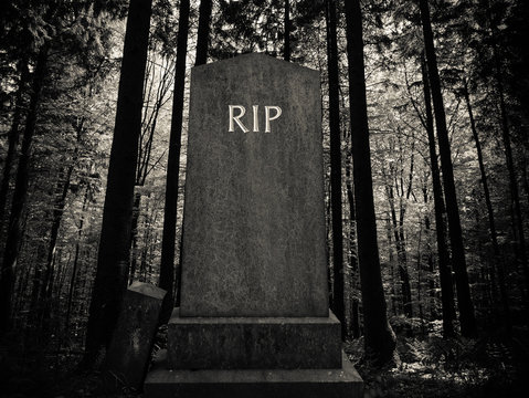 Tombstone Rip Vector Hd PNG Images, Stone Tombstone Rip Png Vector