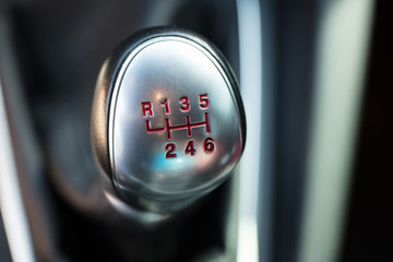 gear shift knob six speed