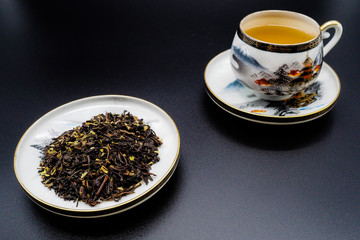 Red tea darjeeling
