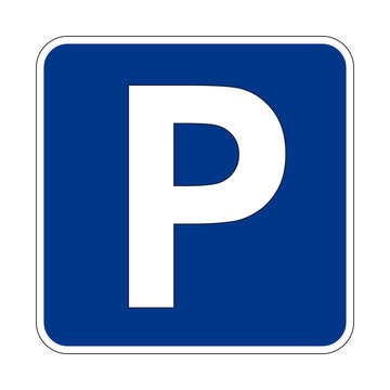 Schild Parkplatz 3 - 2D 