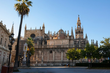 Fototapeta premium Cathedral of Saint Mary of the See, Seville Cathedral