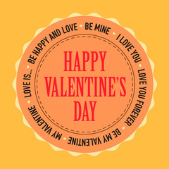 Valentine day vector cards design template vintage lovers lettering background abstract beautiful shiny frame layout invitation