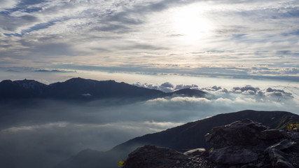 sea of clouds
