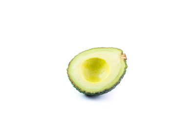 Avocado isolated on a white background