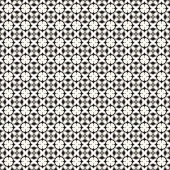 Geometric pattern in repeat. Fabric print. Seamless background, mosaic ornament, ethnic style.