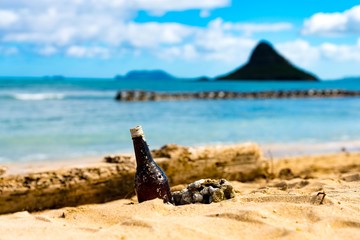 Bottle in Hawaii
