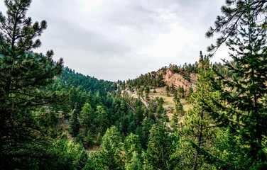 Hiking through the amazing Sunshine Canyon Trails in Boulder Colorado.