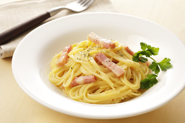 カルボナーラ　Spaghetti Carbonara
