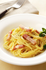 カルボナーラ　Spaghetti Carbonara