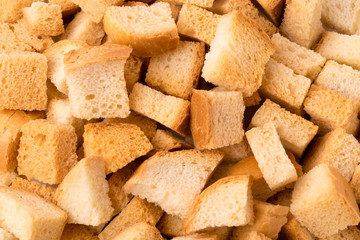 Crackers bread closeup.