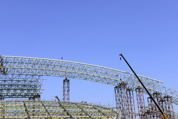 Is the construction of steel structure buildings