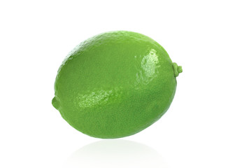 Lime isolated on white