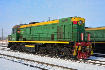 Fototapeta na wymiar locomotive