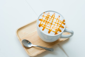 caramel macchiato coffee