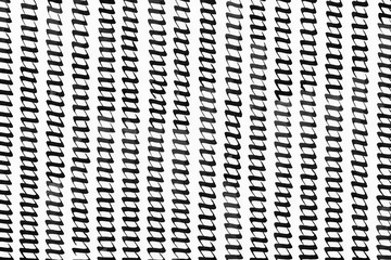 Abstract irregular ink texture in calligraphy style on paper