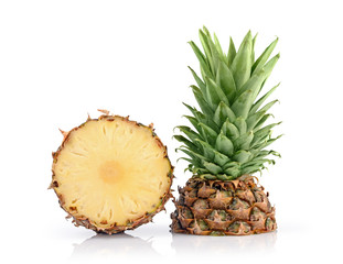 Fresh ripe cut juicy pineapple for healthy nutrition