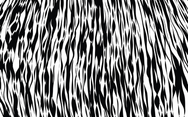 Black and White Wave Stripe Optical Abstract Background