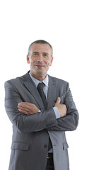 face of a successful businessman