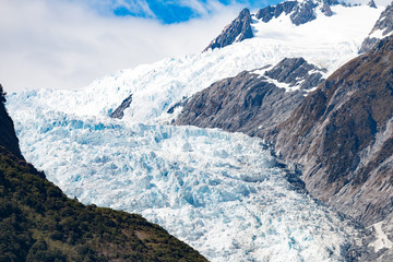 New Zealand Franz Josef Glacier 2017 blue ice landscape