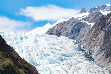 New Zealand Franz Josef Glacier 2017 blue ice landscape
