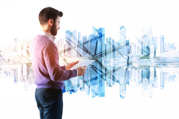 Executive and boss concept