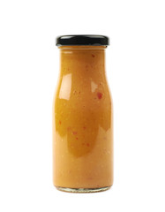 Mango sauce condiment isolated
