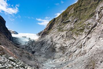 New Zealand Franz Josef Glacier 2017 blue ice landscape