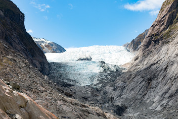 New Zealand Franz Josef Glacier 2017 blue ice landscape