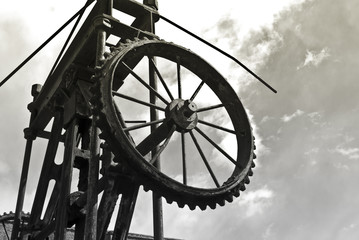 Fototapeta premium Ruota dentata