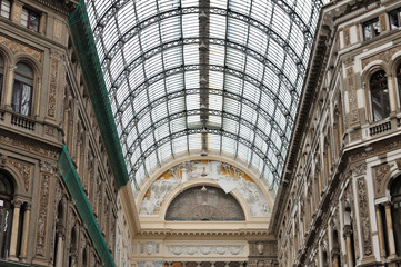 Obraz premium Napoli, Galleria Umberto I 