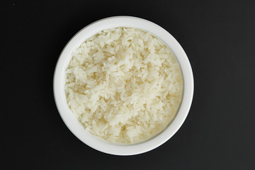 boiled rice 