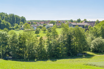 Naklejka premium Schleierhof in Hohenlohe