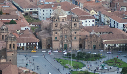 cusco cathedral and square